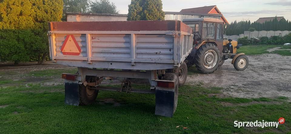 Przyczepa kaczka d35 4t sztywna Morzeszczyn