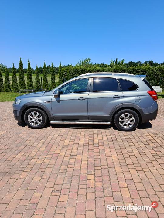 Chevrolet Captiva, wersja LT+ bogata, 4x4 skóry/Nawigacja / DVD/7 OS. LIFT,