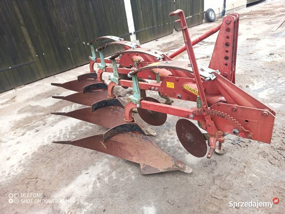 Pług Kverneland 4 skiby resor non stop overum ze