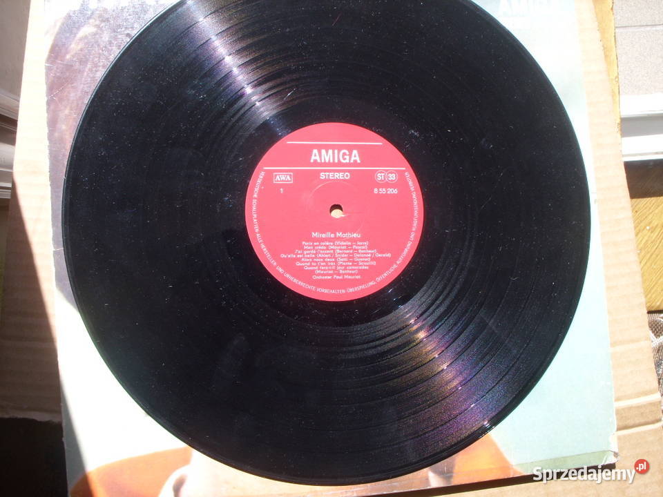 Winyl LP MIREILLE MATHIEUPARIS EN COLERE AMIGA 8 dolnośląskie Wołów