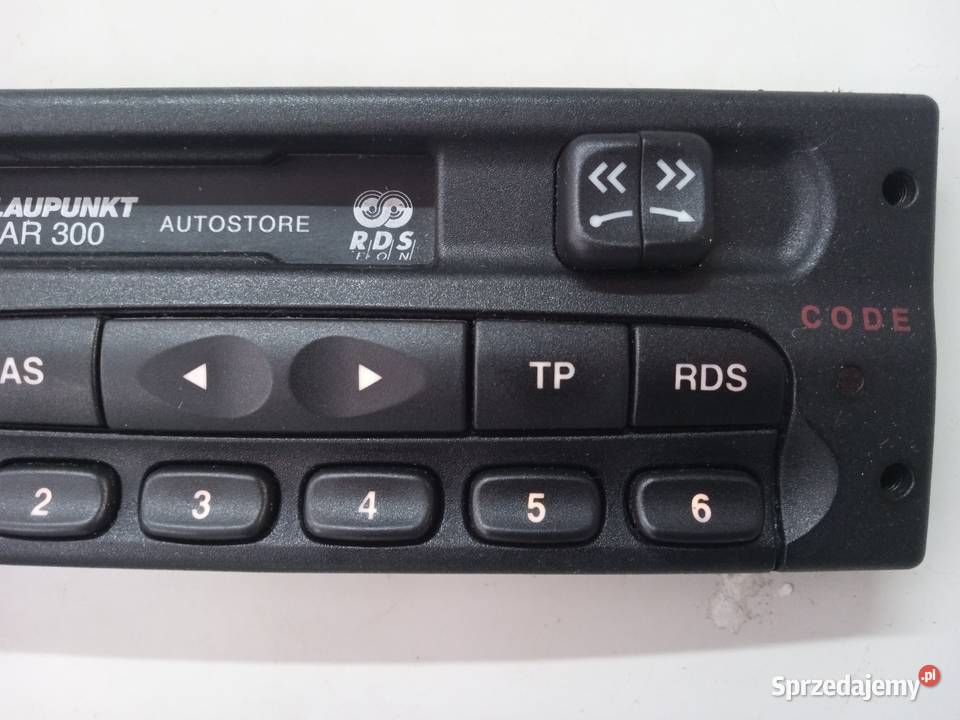 OPEL CAR 300 Blaupunkt Fabryczne Radio Łódź
