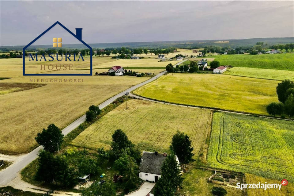 Działka 1240 m2 cisza natura i gotowa pod budowe