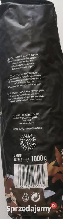 Kawa ziarnista EDUSCHO ESPRESSO INTENSO 1 Import Tarnów
