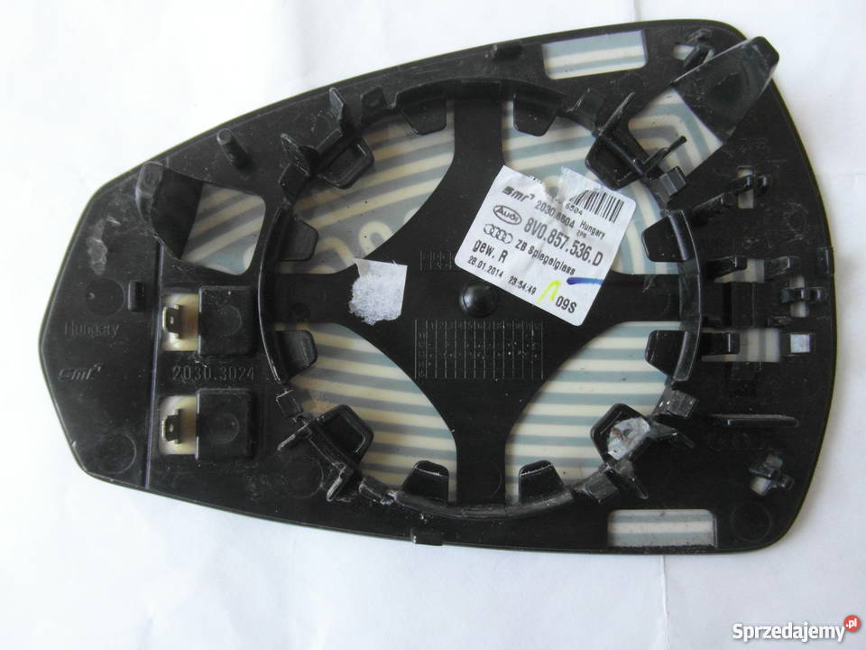 3 prawy wkład lusterko audi a3 s3 8v0857536d Szczecin