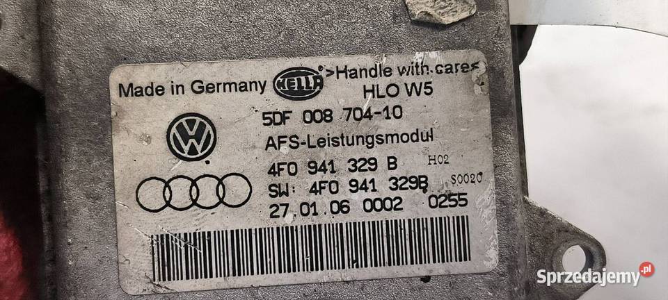 PRZETWORNICA AUDI A8 D3 W12 4F0941329B Lipno sprzedam