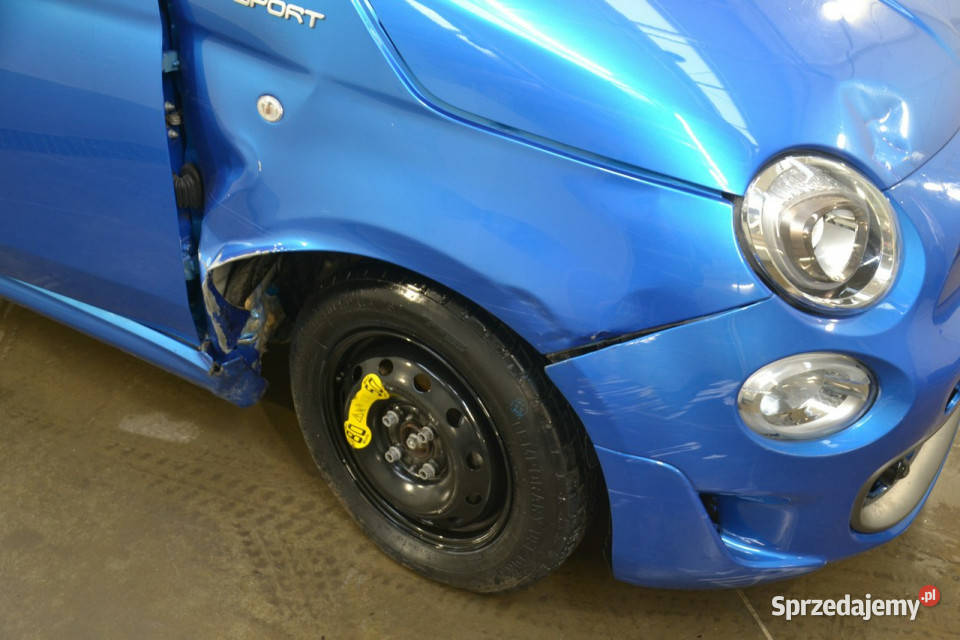 Fiat 500 hybrid sport 10 benz 71 nawigacja Samochody osobowe Kęty sprzedam