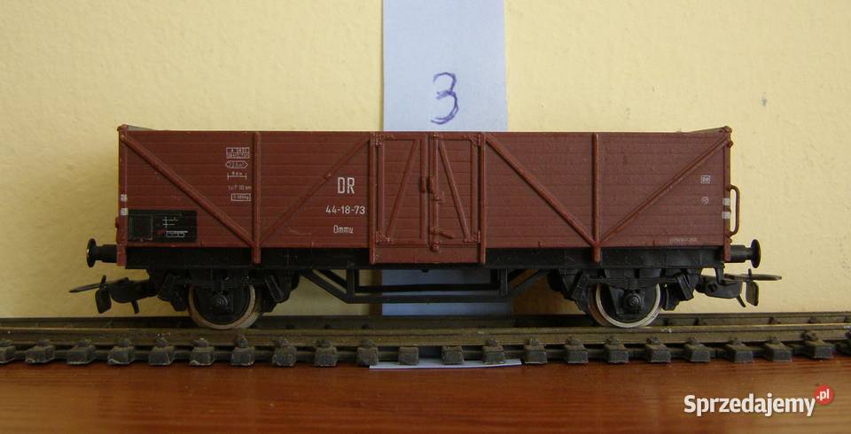 Kolejka wagon towarowy 3 H0 Piko Łódź sprzedam