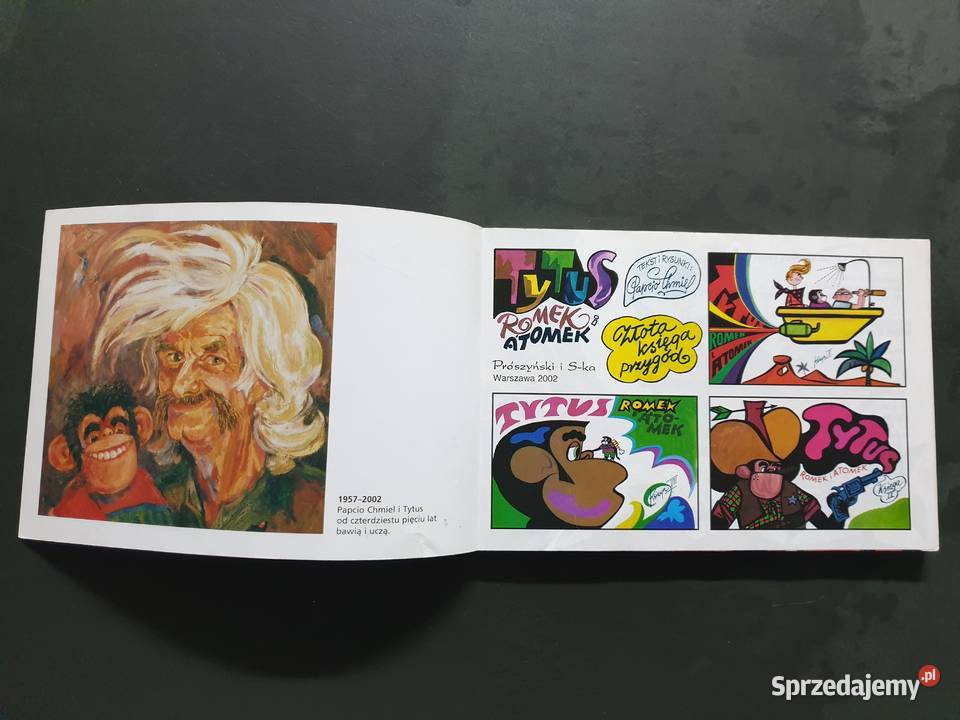 Tytus Romek i ATomek Złota Księga Przygód 2002 Gdynia