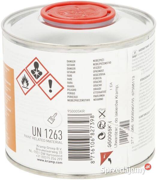 Utwardzacz do lakierów Kramp 500 ml 950005KR Kamionna sprzedam