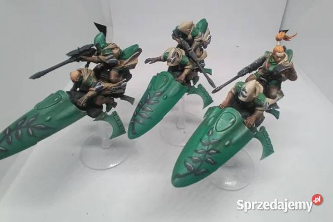 3x Shroud Runners malowanie Eldar Warhammer 40k wielkopolskie Szamotuły sprzedam