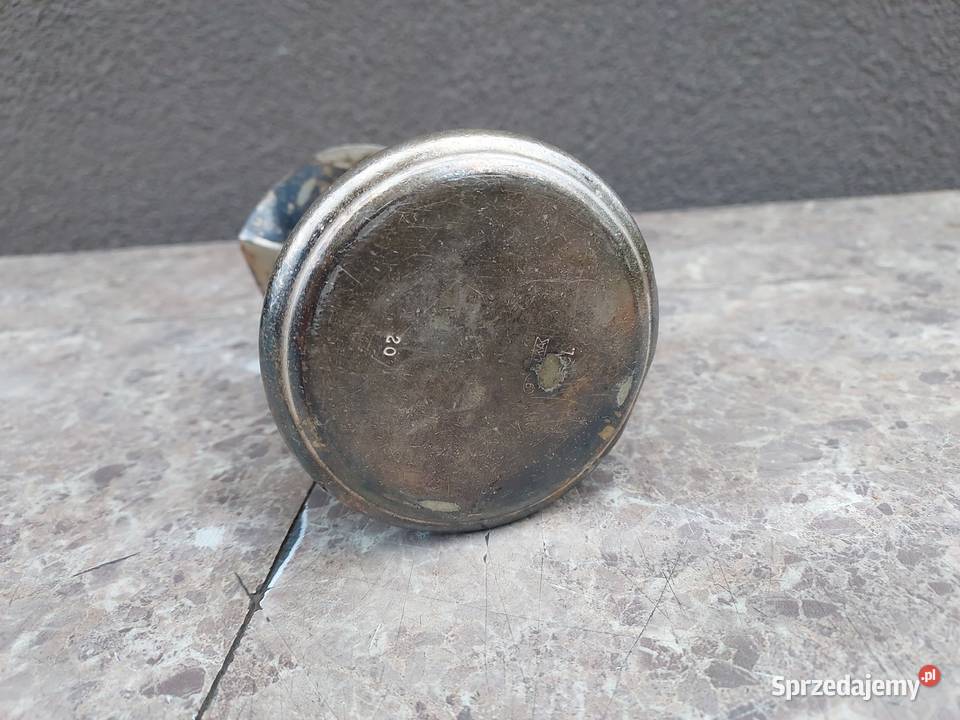 Stary mlecznik plater posrebrzany dzbanek imbryk Tczew