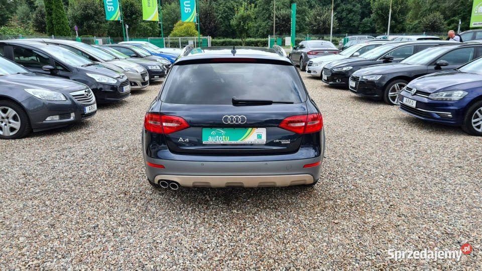 Audi A4 Allroad 30 TDI ksenon skóry panorama B8 czarny Zieleniewo