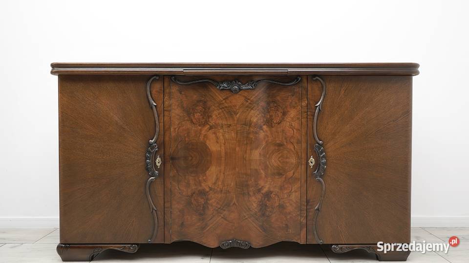 Antyczna komoda w stylu międzywojennym tata 30te wielkopolskie Jerka