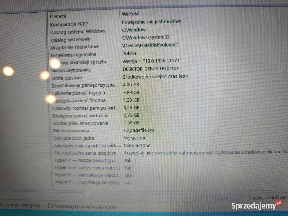 Laptop Lenovo g5030 śląskie Bytom