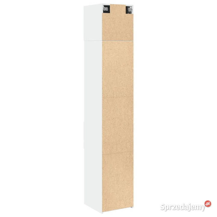 Wąska szafka biała 40x425x225 materiał Warszawa sprzedam