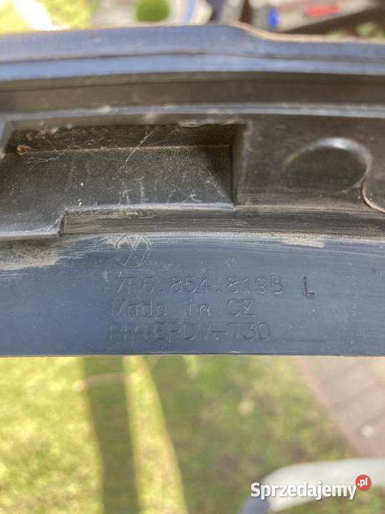 Vw Touareg II listwy na błotnik touareg listwy Kraków