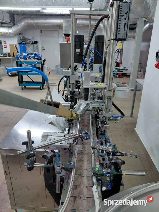 Automatyczna etykieciarka do pojemników o Gliwice