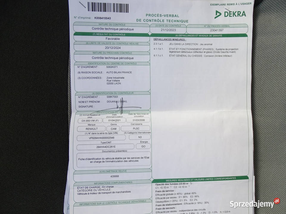 Renault Premium 280 DXI Firanka Sprowadzony Kopana sprzedam