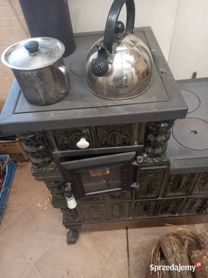 Kuchnia węglowa kaflowa 32KSSŻ zielona