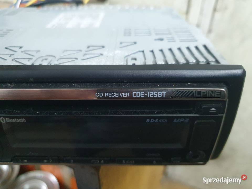 Radio Samochodowe Alpine CDE125BT Bluetooth Usb dolnośląskie Wrocław