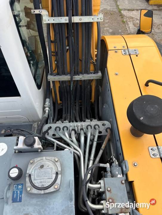 Liebherr A918 Compact system GPS 3D Leica 2012r Sochaczew