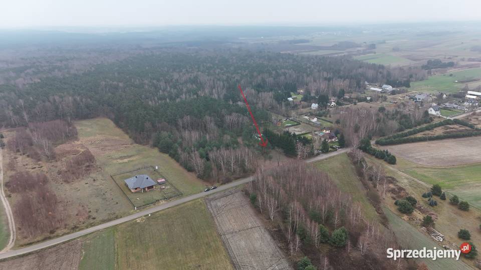 Działka budowlana lesie 1520 m prąd woda Sufczyn