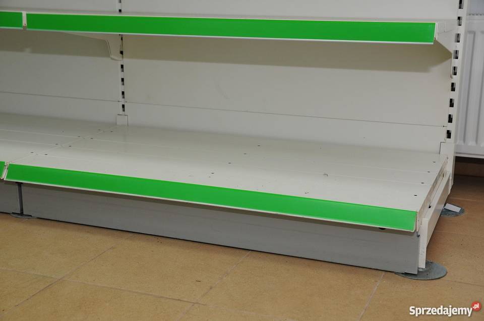 Regał regały Otto Kind gondola sklepowe białe Raczyce