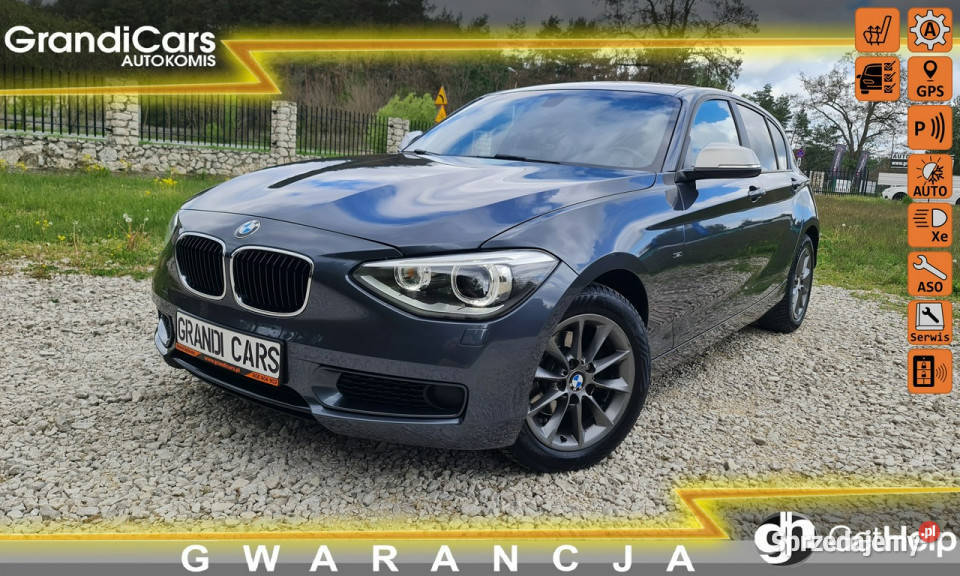 BMW 118 20d 143 URBAN Automat 8HP Navi PDC Skóra czujnik parkowania świętokrzyskie