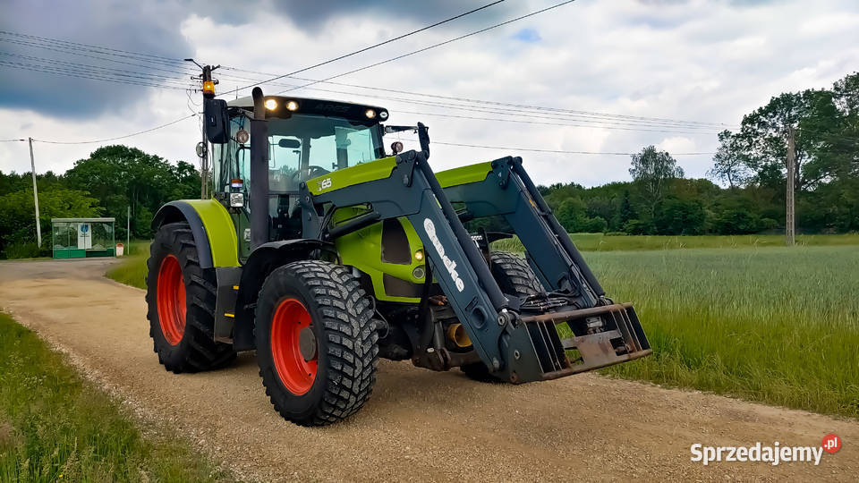 Ciągnik rolniczy Claas Ares 697 ATZ ładowacz Piotrków Trybunalski