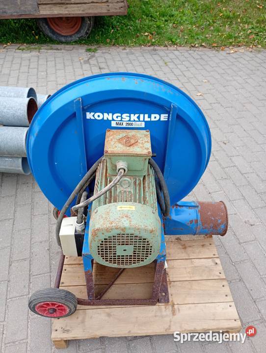 Dmuchana do zboża kongskilde kompletna silnik 55 Sośno