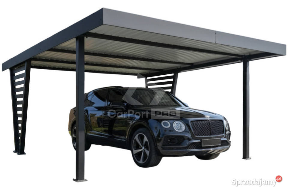 Carport V PREMIUM 5x55m Wypełnienie panelami Kalisz