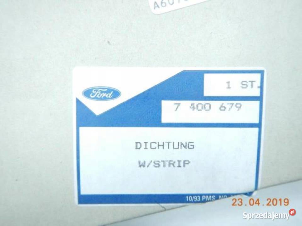 USZCZELKA DRZWI PRAWY PRZÓD FORD ESCORT 9501 sprzedam
