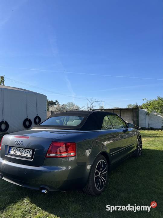 Audi A4 B7 Cabrio Rakoniewice sprzedam