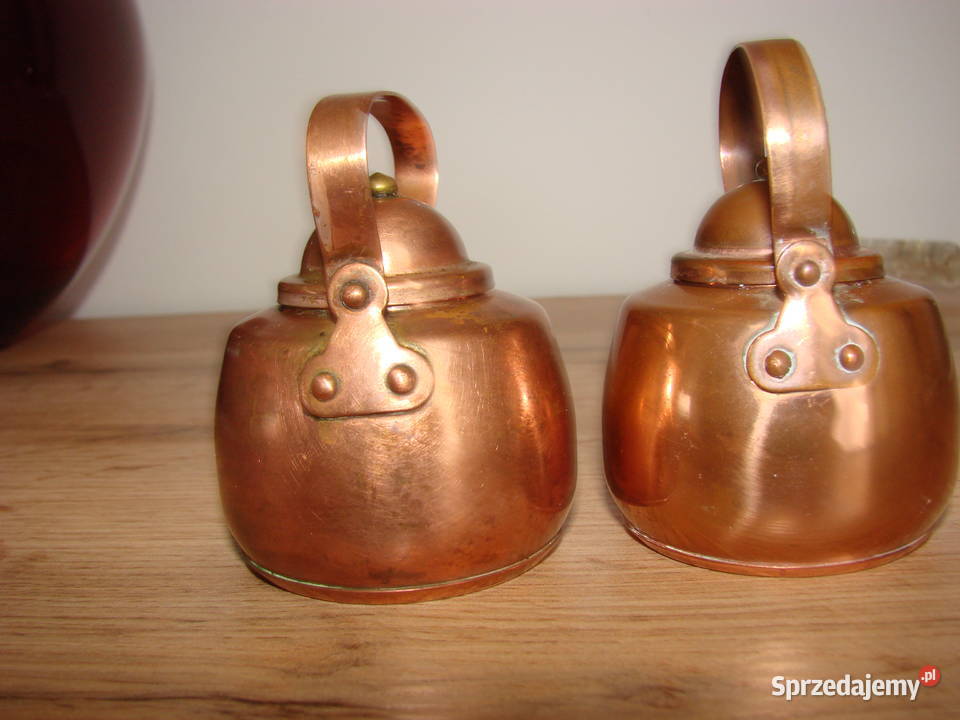mały miedziany czajniczek Kolekcje Pruszcz Gdański