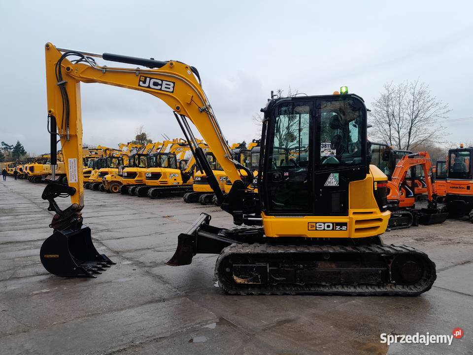 JCB 90Z2 2022R KOPARKA 9 T0N CAT KUBOTA VOLVO Klimatyzacja