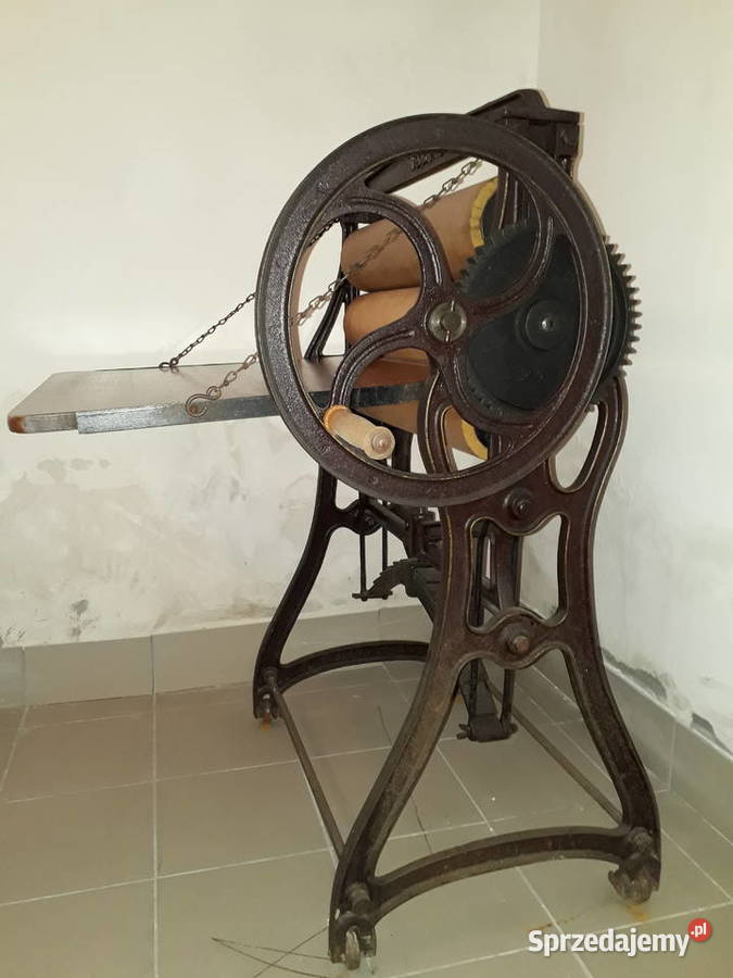 Zabytkowy magiel ręczny Gdynia