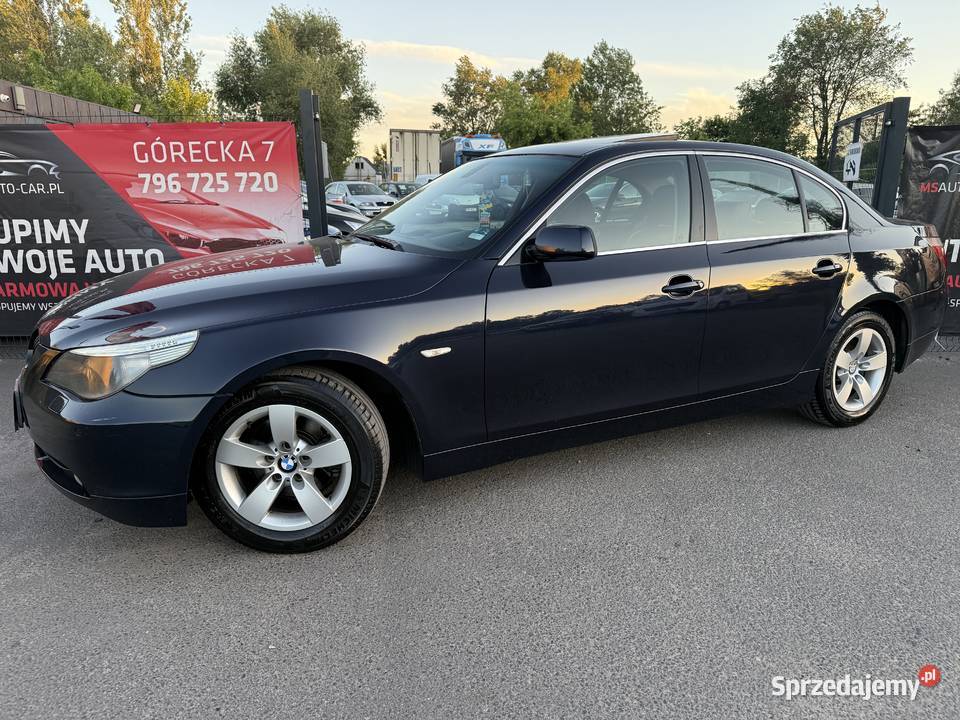 BMW E60 Automat Czujniki Parkowania Szyberdach immobilizer Poznań