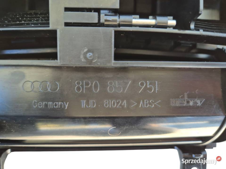 POPIELNICZKA AUDI A3 8P 8P0857951 8P0864348 osobowe Działoszyce sprzedam