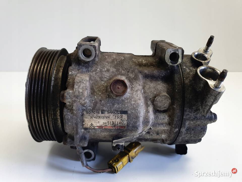 SPRĘŻARKA KLIMATYZACJI Peugeot 307 16 HDI Rudka