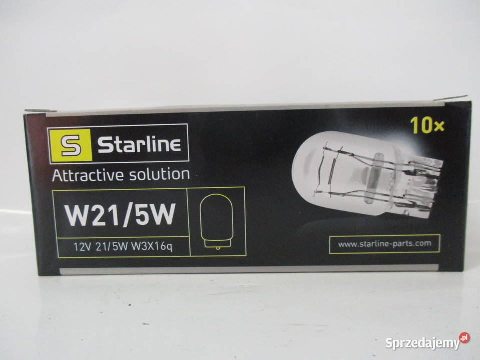 Żarówka W215W 12V W3X16Q T20 10 sztuk Sklep Łódź sprzedam