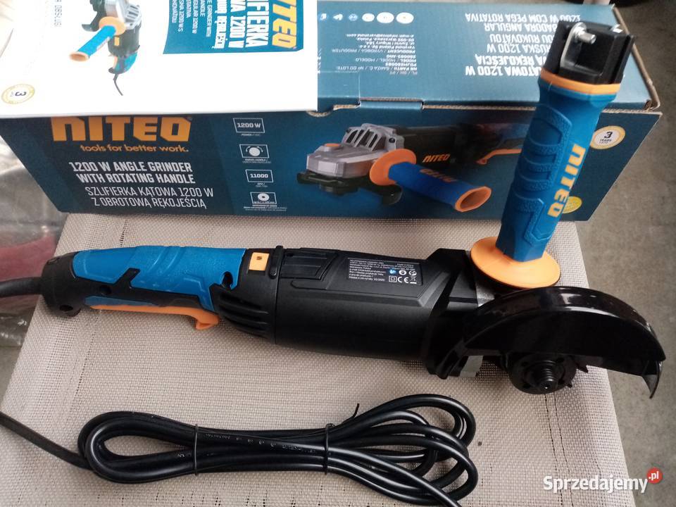 Nowa szlifierka kątowa z regulacją obrotów 1200W Wieliczka
