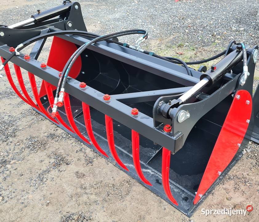 ŁKROKODYL 105 do 240 OSPRZĘT do ŁADOWACZA nieuszkodzony Tłuchowo