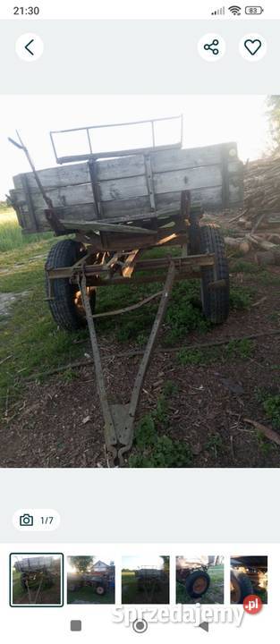 Przyczepa konna nieuszkodzony sprzedam