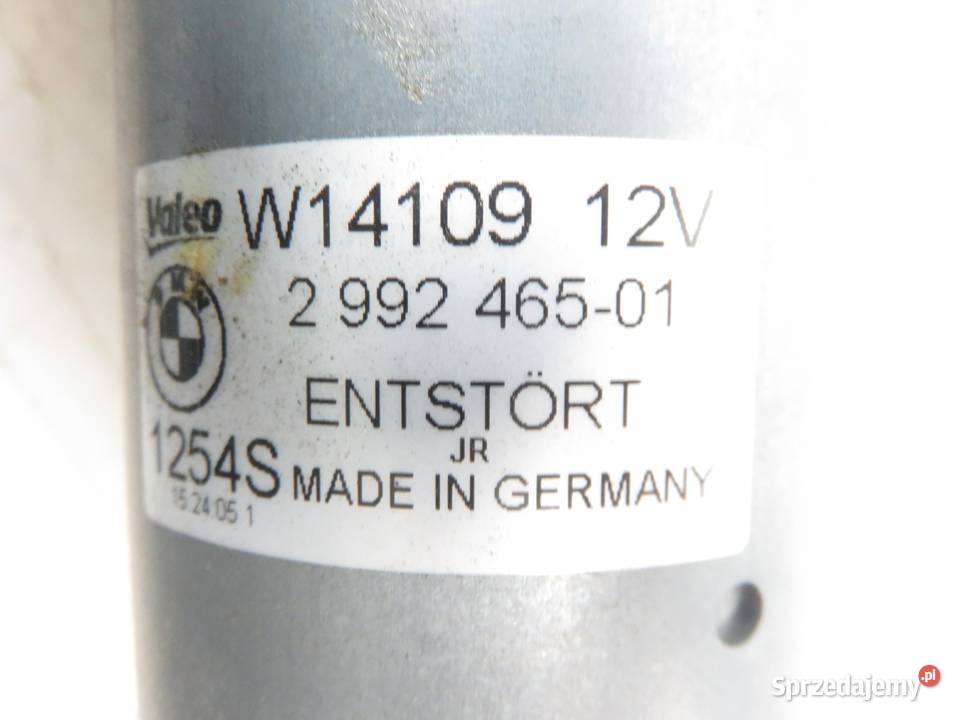 MECHANIZM WYCIERACZEK BMW X1 E84 W14109 2992462 osobowe