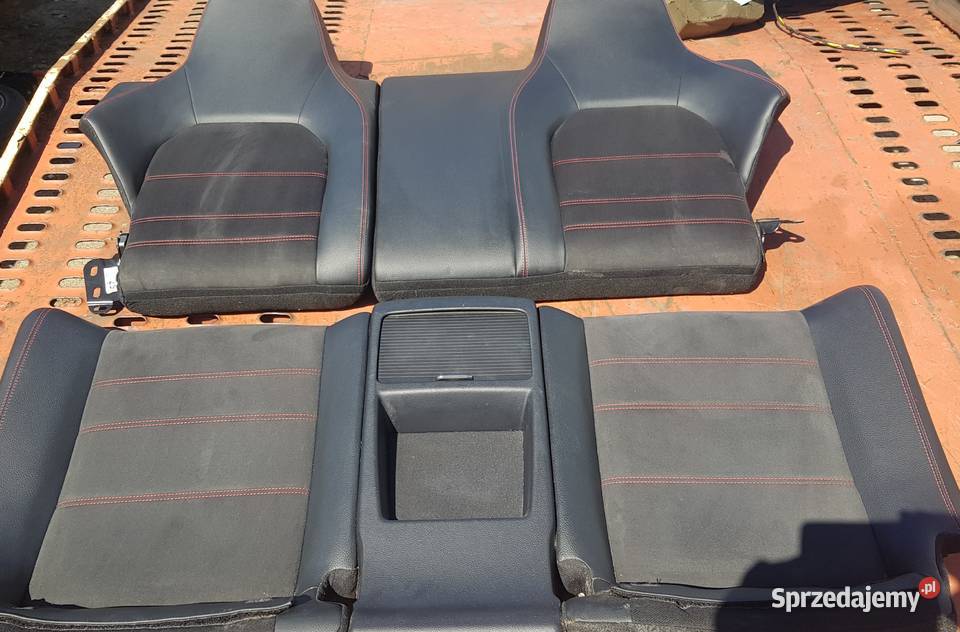 FOTEL Fotele Skóra MERCEDES CKLASA W204 Lift