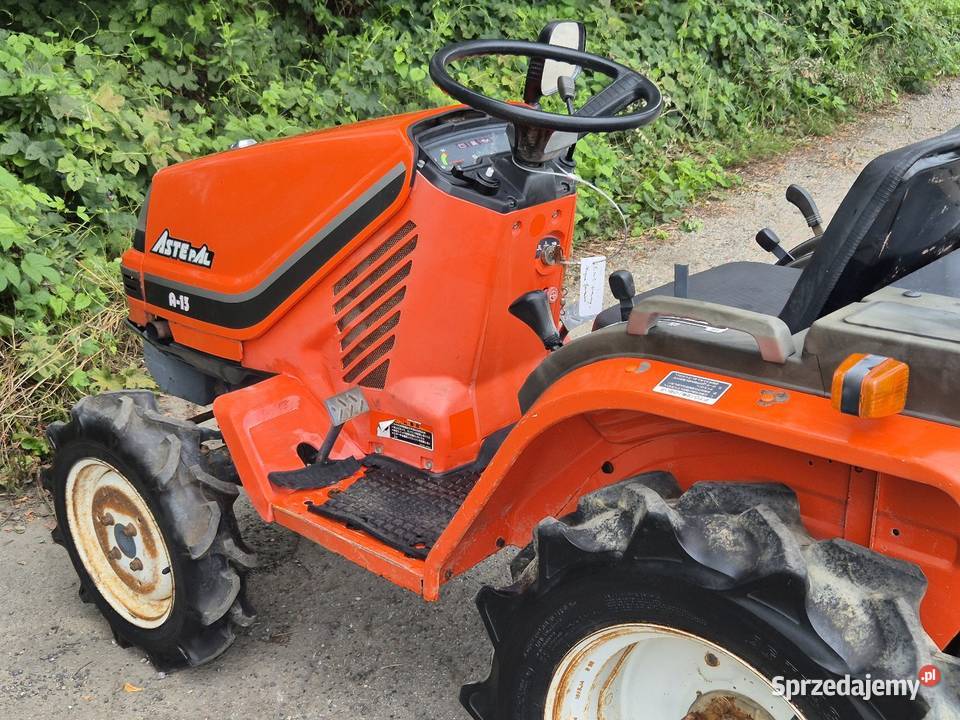 Traktorek traktor KUBOTA ASTE A13D Małuszyn