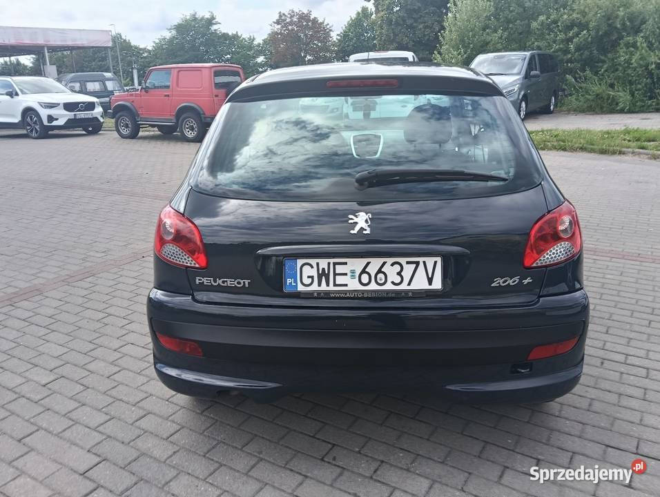 Peugeot 206 2009r 11 benzyna poduszka powietrzna Słupsk