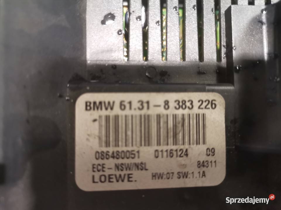PRZEŁĄCZNIK WŁĄCZNIK ŚWIATEŁ BMW E46 małopolskie Nowy Sącz