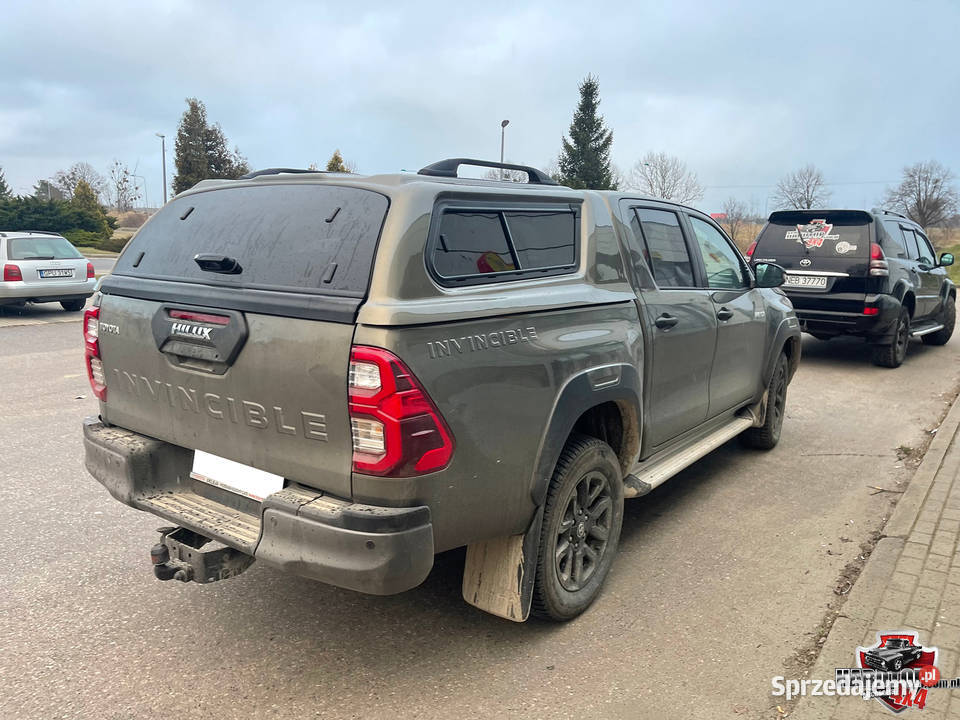 Zabudowa Toyota Hilux 2021 hardtop terenowe Pasłęk