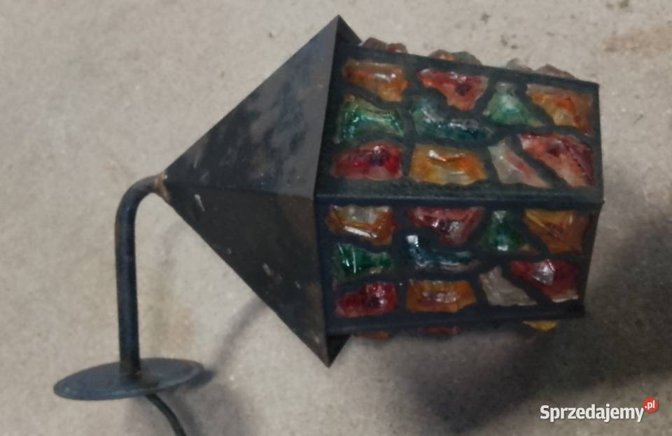 Stara lampa zewnętrzna kinkiet Augustów sprzedam
